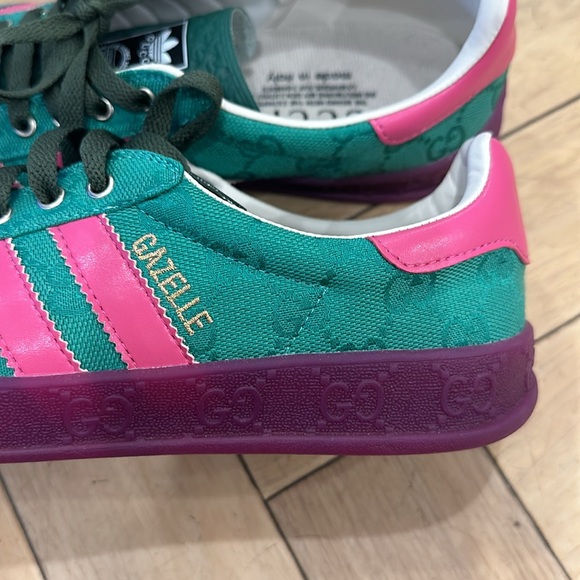 Adidas-Wales Bonner Gucci & Pink Gazelle - Picture 6 of 7